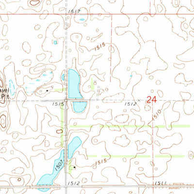 United States Geological Survey Lakota, ND (1970, 24000-Scale) digital map