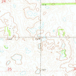 United States Geological Survey Lakota NW, ND (1971, 24000-Scale) digital map