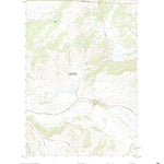 United States Geological Survey Lamar Canyon, WY (2021, 24000-Scale) digital map