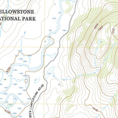 United States Geological Survey Lamar Canyon, WY (2021, 24000-Scale) digital map