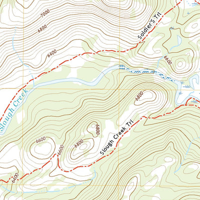 United States Geological Survey Lamar Canyon, WY (2021, 24000-Scale) digital map