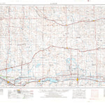 United States Geological Survey Lamar, CO-KS (1954, 250000-Scale) digital map