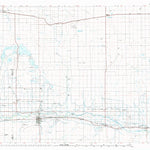 United States Geological Survey Lamar, CO-KS (1984, 100000-Scale) digital map