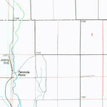 United States Geological Survey Lamar, CO-KS (1984, 100000-Scale) digital map