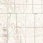 United States Geological Survey Lamar, CO-KS (1988, 100000-Scale) digital map