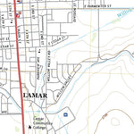 United States Geological Survey Lamar East, CO (2022, 24000-Scale) digital map