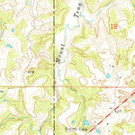 United States Geological Survey Lamar, MS-TN (1965, 24000-Scale) digital map