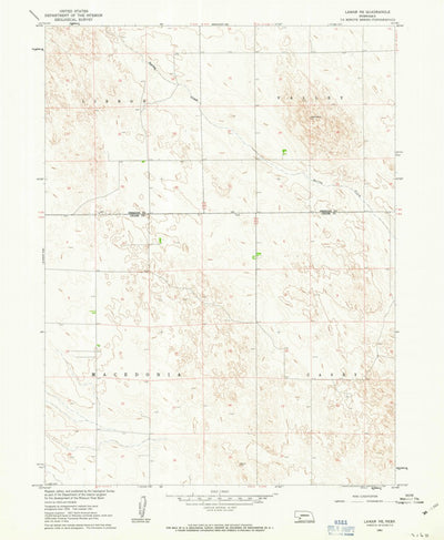 United States Geological Survey Lamar, NE (1961, 24000-Scale) digital map