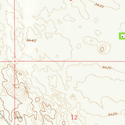 United States Geological Survey Lamar, NE (1961, 24000-Scale) digital map
