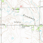 United States Geological Survey Lamar, NE (1973, 24000-Scale) digital map