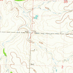 United States Geological Survey Lamar North, MO (1962, 24000-Scale) digital map