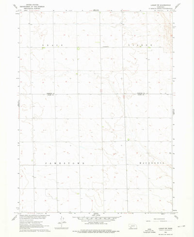 United States Geological Survey Lamar NW, NE (1961, 24000-Scale) digital map