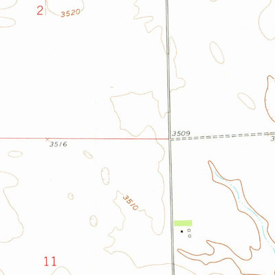 United States Geological Survey Lamar NW, NE (1961, 24000-Scale) digital map