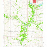 United States Geological Survey Lamar South, MO (1962, 24000-Scale) digital map