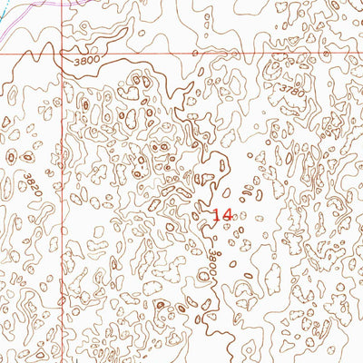 United States Geological Survey Lamar West, CO (1952, 24000-Scale) digital map