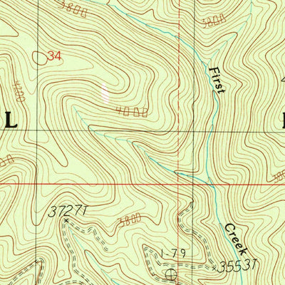 United States Geological Survey Lamb Peak, ID (1990, 24000-Scale) digital map