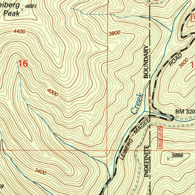 United States Geological Survey Lamb Peak, ID (1996, 24000-Scale) digital map