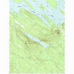 United States Geological Survey Lambert Lake, ME (1988, 24000-Scale) digital map