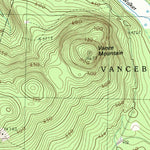 United States Geological Survey Lambert Lake, ME (1988, 24000-Scale) digital map
