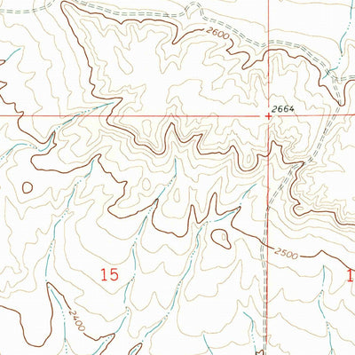 United States Geological Survey Lambert, MT (1972, 24000-Scale) digital map