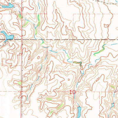 United States Geological Survey Lambert, OK (1969, 24000-Scale) digital map