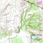 United States Geological Survey Lambert, TN (1952, 24000-Scale) digital map