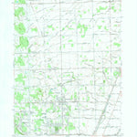 United States Geological Survey Lambertville East, MI (1972, 24000-Scale) digital map