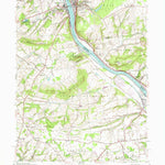 United States Geological Survey Lambertville, NJ-PA (1953, 24000-Scale) digital map