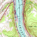 United States Geological Survey Lambertville, NJ-PA (1953, 24000-Scale) digital map