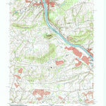 United States Geological Survey Lambertville, NJ-PA (1995, 24000-Scale) digital map