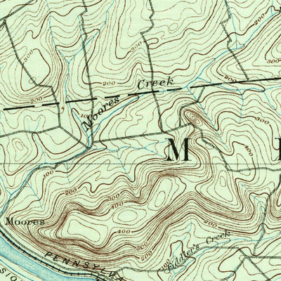 United States Geological Survey Lambertville, PA-NJ (1891, 62500-Scale) digital map
