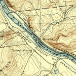 United States Geological Survey Lambertville, PA-NJ (1894, 62500-Scale) digital map