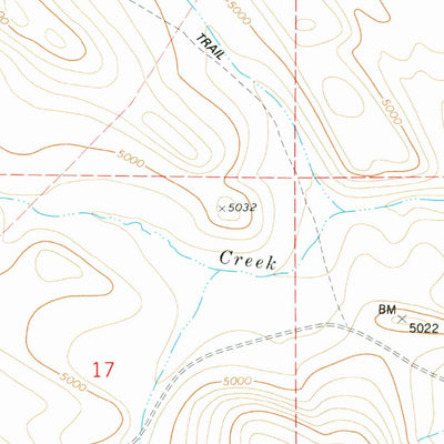 United States Geological Survey Lambing Canyon, OR (1977, 24000-Scale) digital map