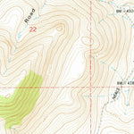 United States Geological Survey Lambing Canyon, OR (1977, 24000-Scale) digital map