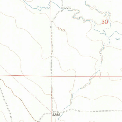United States Geological Survey Lambing Spring, CO (1971, 24000-Scale) digital map