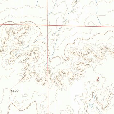 United States Geological Survey Lambing Spring, CO (1971, 24000-Scale) digital map