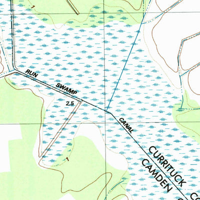 United States Geological Survey Lambs Corner, NC (1997, 24000-Scale) digital map