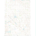 United States Geological Survey Lambs Lake, ND (1971, 24000-Scale) digital map