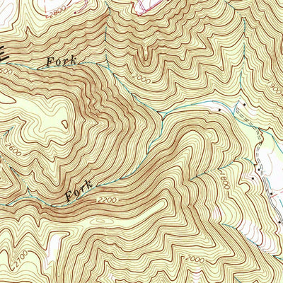 United States Geological Survey Lambsburg, VA-NC (1965, 24000-Scale) digital map