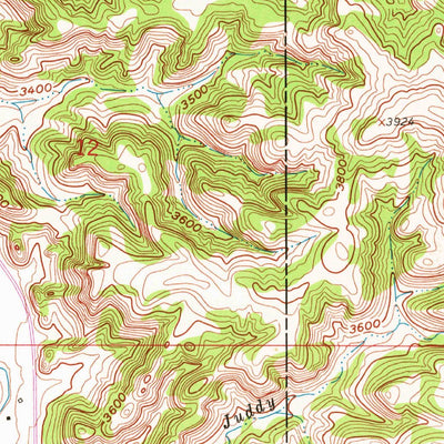 United States Geological Survey Lame Deer, MT (1958, 24000-Scale) digital map