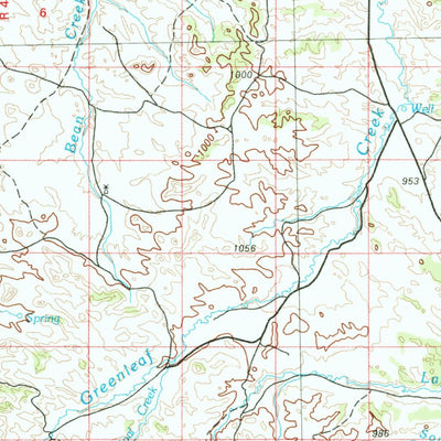United States Geological Survey Lame Deer, MT (1980, 100000-Scale) digital map