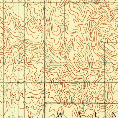 United States Geological Survey Lamed, KS (1891, 125000-Scale) digital map