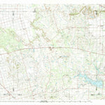 United States Geological Survey Lamesa, TX (1986, 100000-Scale) digital map