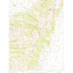 United States Geological Survey Lamoille, NV (1962, 62500-Scale) digital map