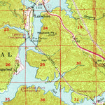 United States Geological Survey Lamoine, CA (1969, 62500-Scale) digital map