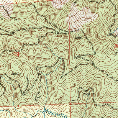 United States Geological Survey Lamoine, CA (1998, 24000-Scale) digital map