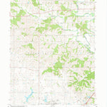 United States Geological Survey Lamoni North, IA (1981, 24000-Scale) digital map