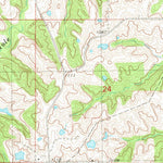 United States Geological Survey Lamoni North, IA (1981, 24000-Scale) digital map