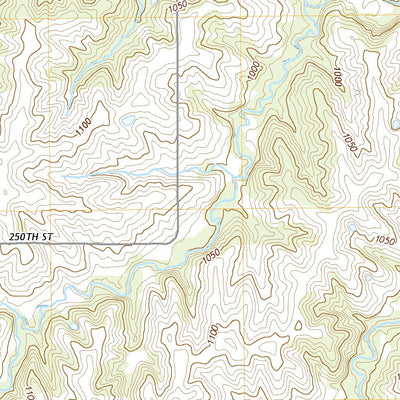 United States Geological Survey Lamoni North, IA (2022, 24000-Scale) digital map