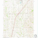 United States Geological Survey Lamoni South, IA-MO (1981, 24000-Scale) digital map